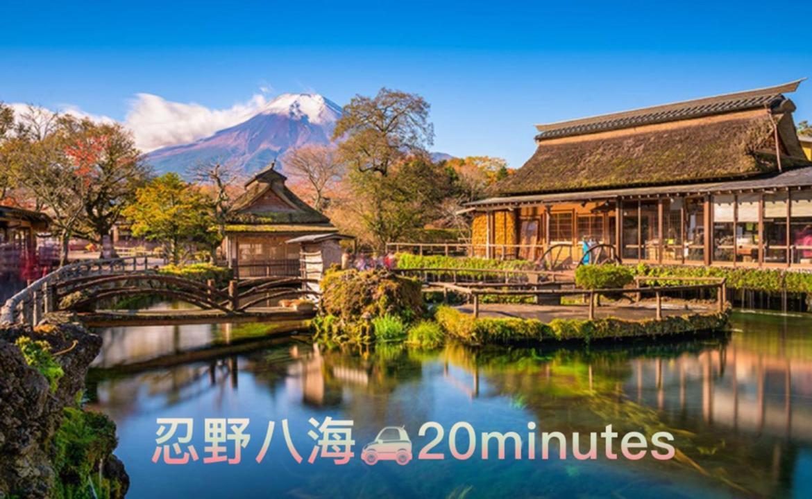 View Of Mt Fuji Free Transportation Bicycle Rental Ok 富士山眺望 Fujikawaguchiko Εξωτερικό φωτογραφία